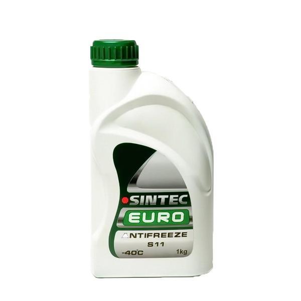 Антифриз sintec euro зеленый. Антифриз Sintec EUR G-11 зеленый. Sintec Antifreeze Euro g11. Sintec Antifreeze Euro g11 1кг. Sintec Euro g11 зеленый 1л.